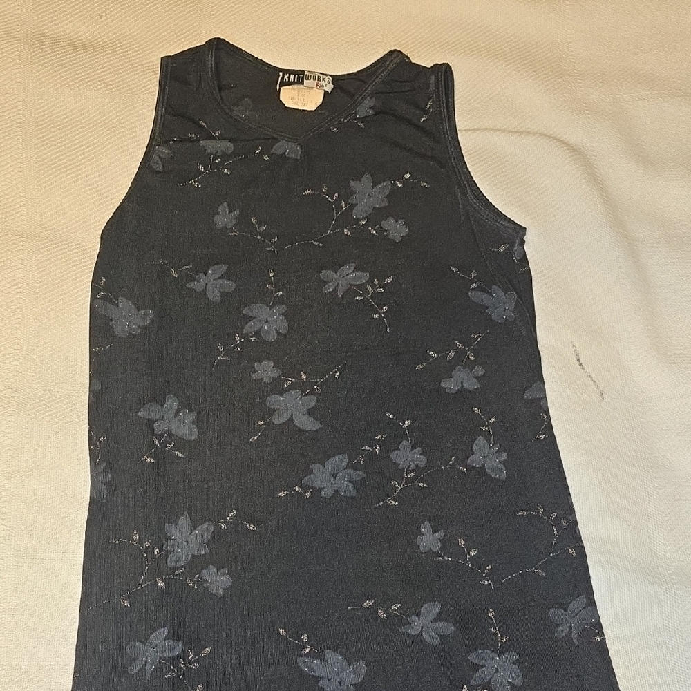 Knitworks Kids Black Maxi Dress